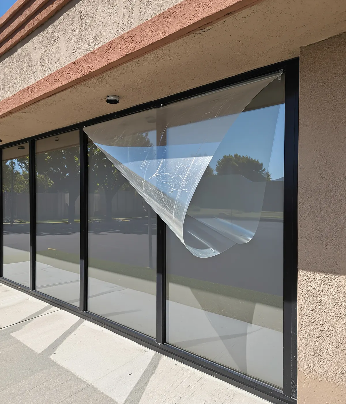 Anti-graffiti film service Yucaipa CA A-Team Window Solutions, LLC